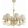 Chandelier Gold COCO KUTEK COC-ZW-6-ZA