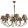 Chandelier Patina COCO KUTEK COC-ZW-8-PA