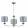 Chandelier Nickel DECOR KUTEK DEC-ZW-3-BN-A