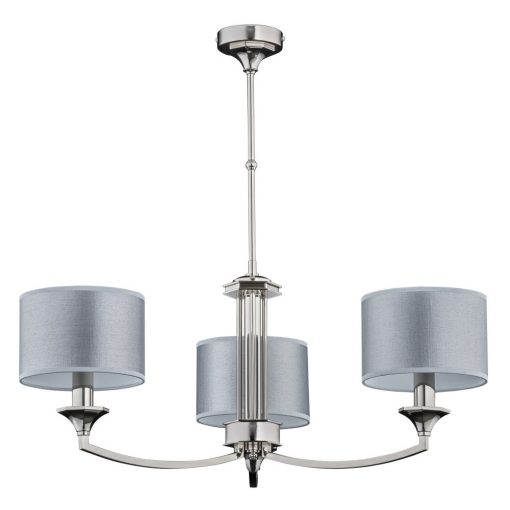 Chandelier Nickel DECOR KUTEK DEC-ZW-3-BN-A