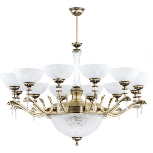 Chandelier Patina FARINI KUTEK FAR-ZW-12-P