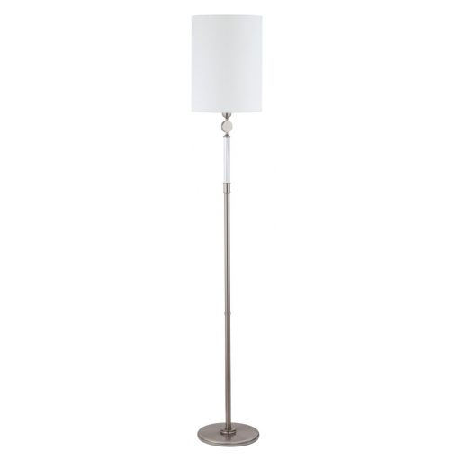 Floor lamp Nickel ALAURIA KUTEK LAU-LS-1-NA