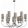 Chandelier Nickel LEA KUTEK LEA-ZW-12-BN-A