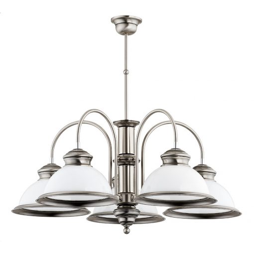 Chandelier Nickel LIDO KUTEK LID-ZW-5-N