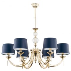 Chandelier Gold ZAFFIRO KUTEK ZAF-ZW-6-ZA