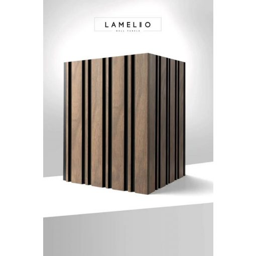 LAMELIO MILO Walnut Color Lamella Wall Panel