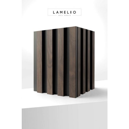 LAMELIO VASCO Walnut-colored Lamella Wall Panel