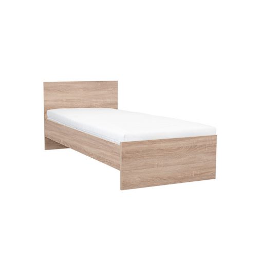 Miami single bed 90x200 cm sonoma oak-sonoma oak