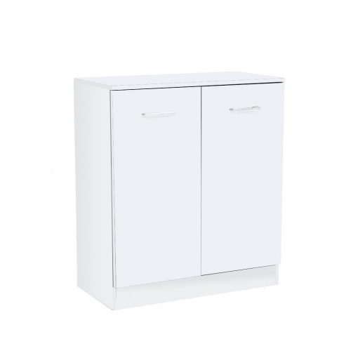 Miami chest of drawers with 2 doors 80x92 cm white-white