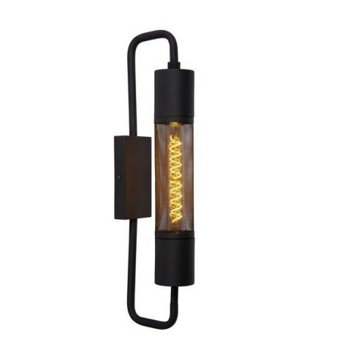 Wall Lamp Black CALIXT LUCIDE 05233-01-30