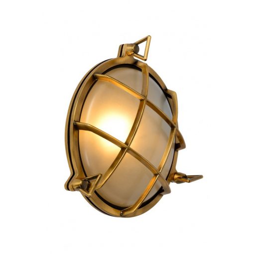 Outdoor Ceiling Lamp Yellow DUDLEY LUCIDE 11890-25-02