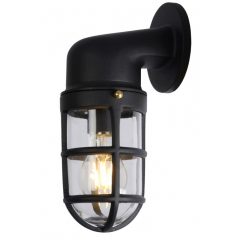 Outdoor Wall Lamp Black DUDLEY LUCIDE 11892-01-30