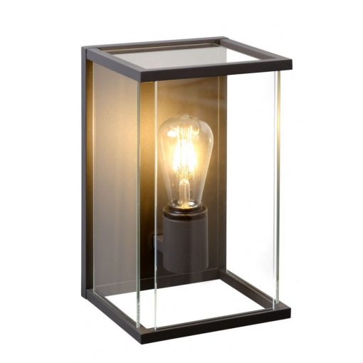 Outdoor Wall Lamp Gray CLAIRE LUCIDE 27883-01-30