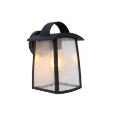 Outdoor Wall Lamp Black KELSEY LUTEC 5273601012