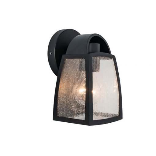 Outdoor Wall Lamp Black KELSEY LUTEC 5273701012