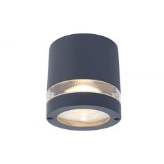 Outdoor Ceiling Lamp Dark Gray FOCUS LUTEC 6304201118