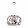 Ceiling Lamp Chrome LUXERA 46069