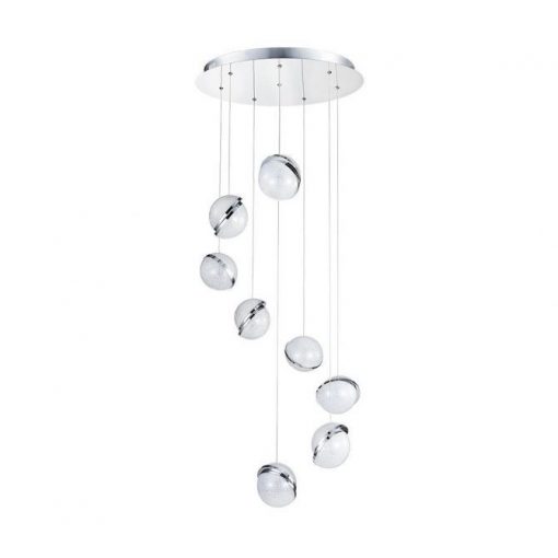 Ceiling Lamp Chrome MALCOLM LUXERA 62433