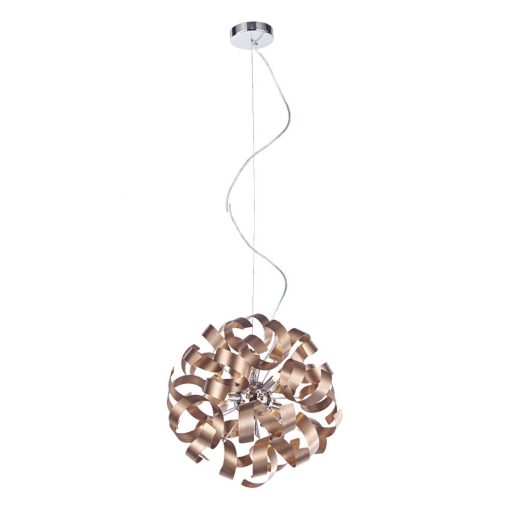 Ceiling Lamp Chrome RIBBON LUXERA 64358