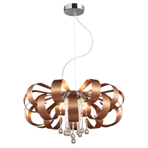 Pendant Lamp Silver RIBBON LUXERA 64408