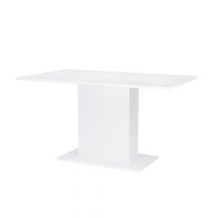 Yorki Elegant dining table 138x79 cm white