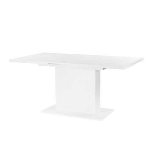 Yorki Elegant Premium extendable dining table 120/160x90 cm white