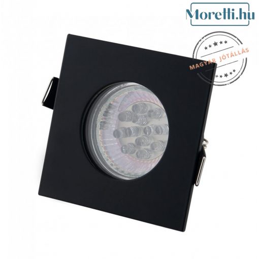 Bathroom Recessed Lamp Black SQUARE MAXLIGHT H0093