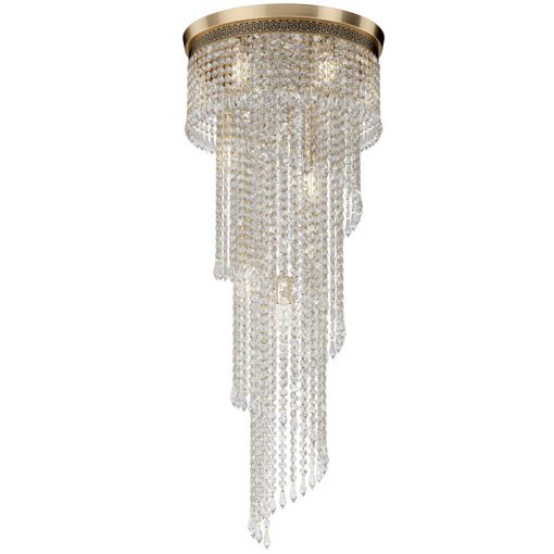 Ceiling Lamp Gold CASCADE MAYTONI DIA522-CL-12-G