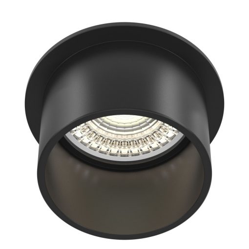 Recessed Ceiling Lamp Black REIF MAYTONI DL050-01B