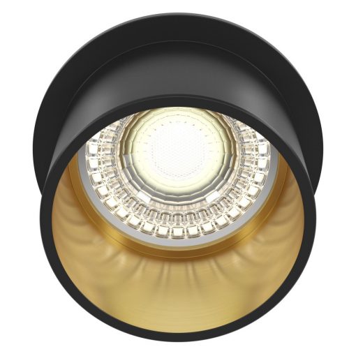 Recessed Ceiling Lamp Black REIF MAYTONI DL050-01GB