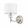 Wall Lamp White ALICANTE MAYTONI MOD014WL-01N