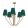 Chandelier Green VICTORIA MILAGRO MLP4908