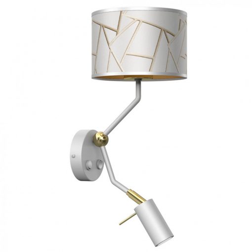 Wall Lamp White ZIGGY MILAGRO MLP7562