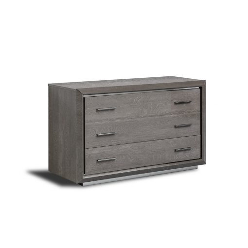 MODUM-165CMS-01-PL ELITE NIGHT Silver Birch Chest of Drawers