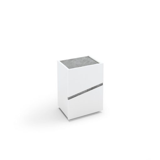 MODUM-167CMN-01MC ALBA White Dresser