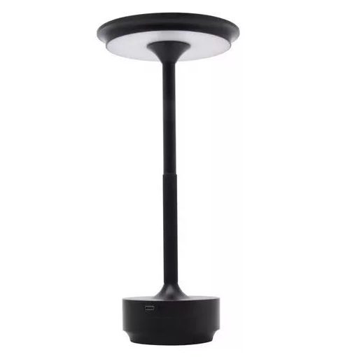 MORETTI-KD-LTL-ALR13-BLACK RECHARGEABLE TABLE LAMP 1x5W 2700-6500 K IP30