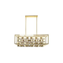 MORETTI MO04555 SPARKLE Gold Color Pendant 5xE27 60W IP20