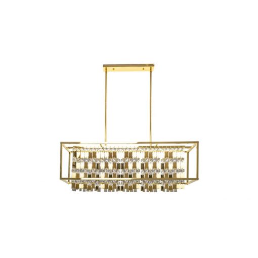 MORETTI MO04555 SPARKLE Gold Color Pendant 5xE27 60W IP20