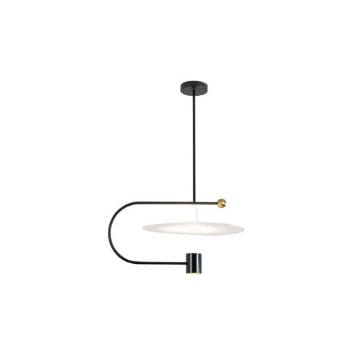 MORETTI MO5766 UNIQUE Black Pendant LED 4000K IP20