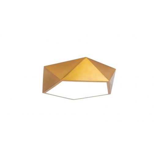 MORETTI MO6639 POLYGON GOLD Color Ceiling Lamp 3xE27 60W IP20