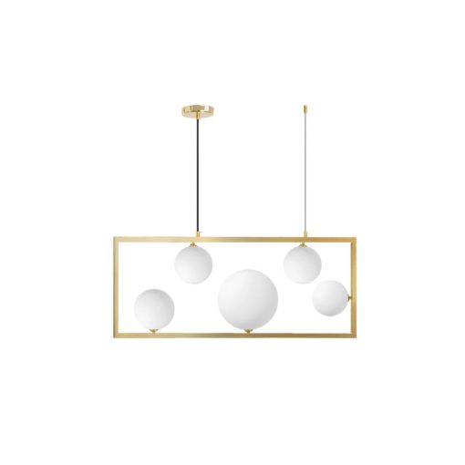 MORETTI MO7346 JOY Golden Pendant 5xG9 25W IP20