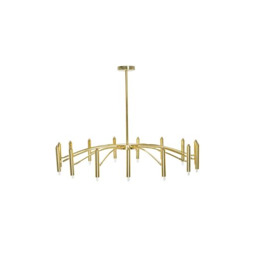 MORETTI MO8794 SPIKES Gold Color Ceiling Lamp 15xG9 25W IP20