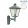 Outdoor Wall Lamp Black LONDON NORLYS 480B