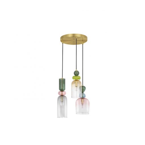 Pendant Multicolored MURANO NOVA LUCE 9009237