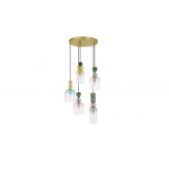 Pendant Multicolored MURANO NOVA LUCE 9009238