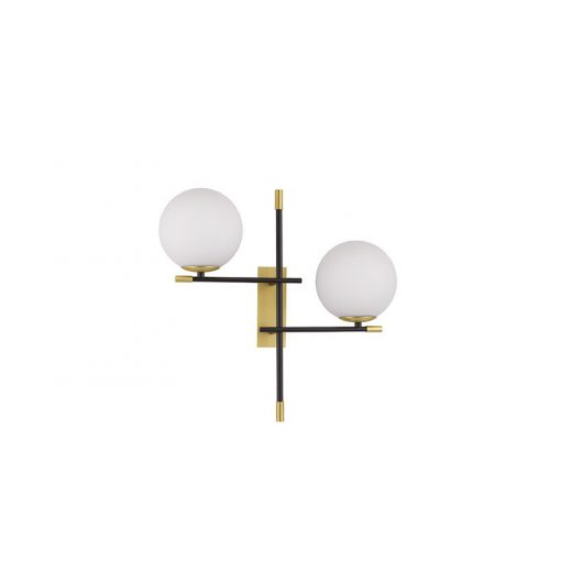 Wall Lamp Black GIT NOVA LUCE 9009297