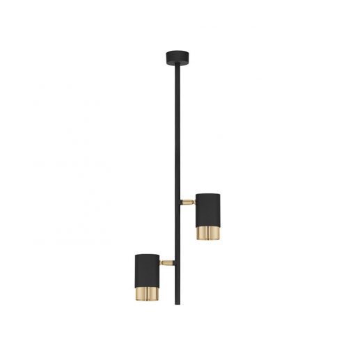 Ceiling Lamp Black PONGO NOVA LUCE 9010220