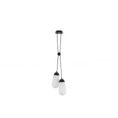 Pendant Black BLAKY NOVA LUCE 9092825