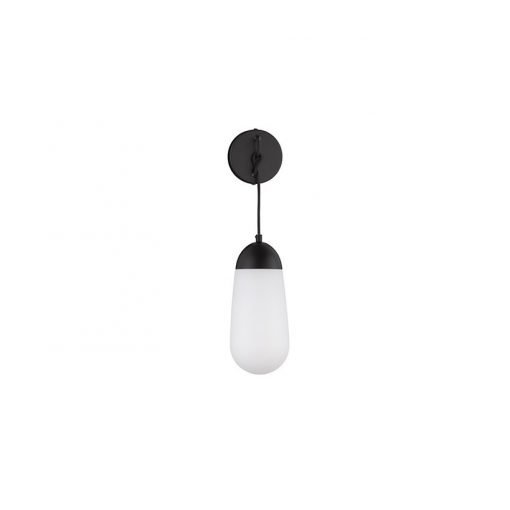 Wall Lamp Black BLAKY NOVA LUCE 9092828