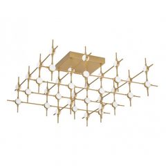 Ceiling Lamp Gold NOVA LUCE 9180636